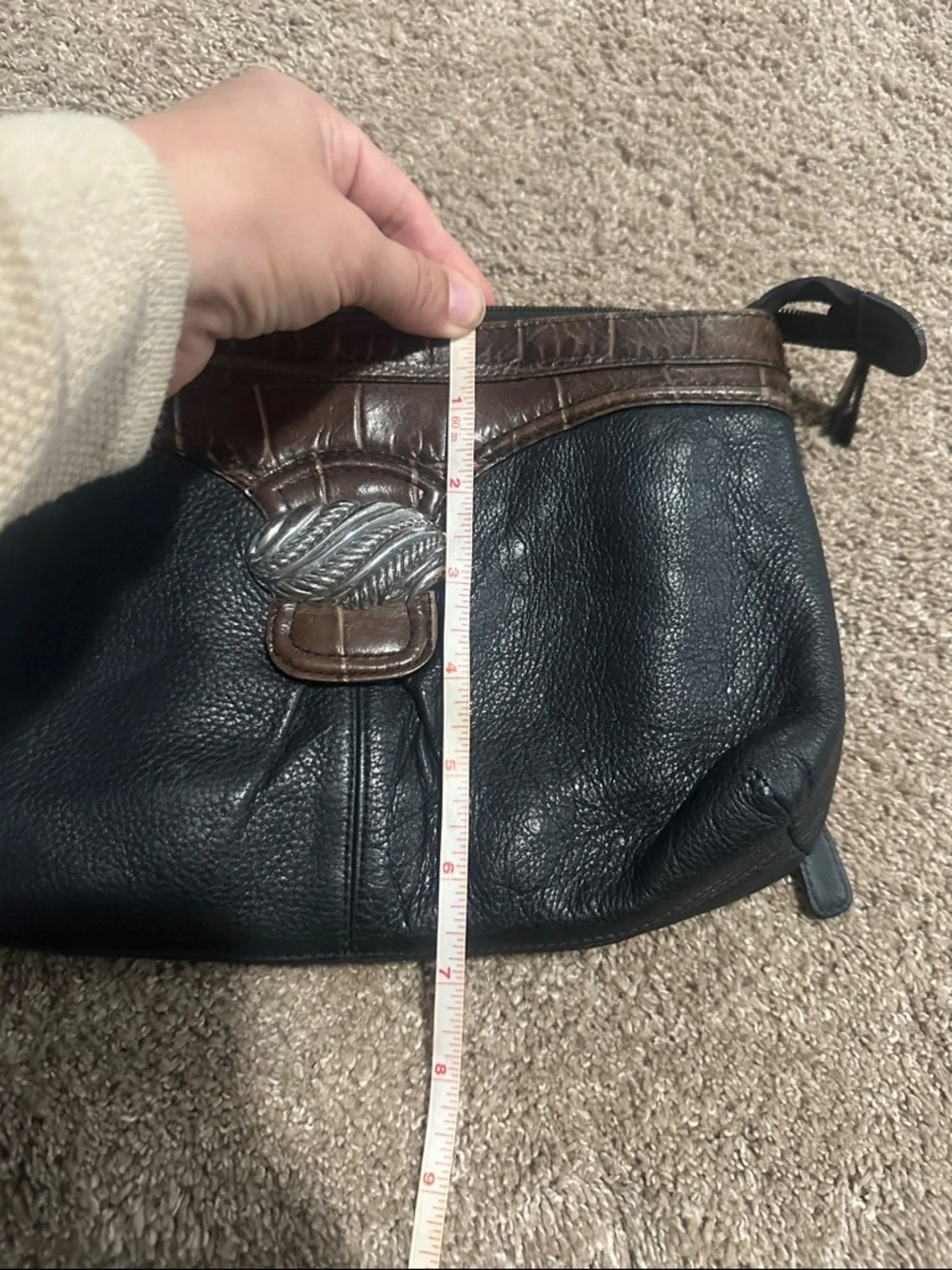 VTG Brighton Leather Clutch